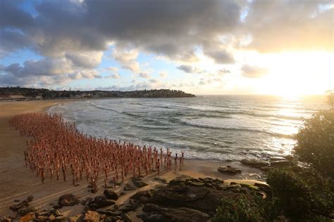 nude beach models|The Naked World of Spencer Tunick